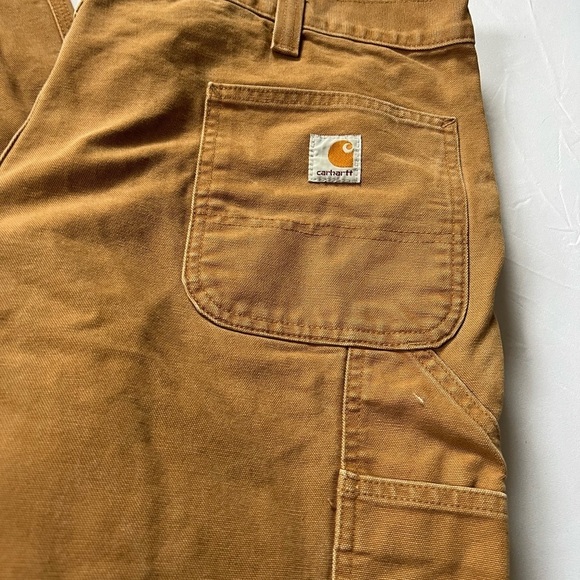 Carhartt relaxed fit tan carpenter pants - Picture 3 of 10